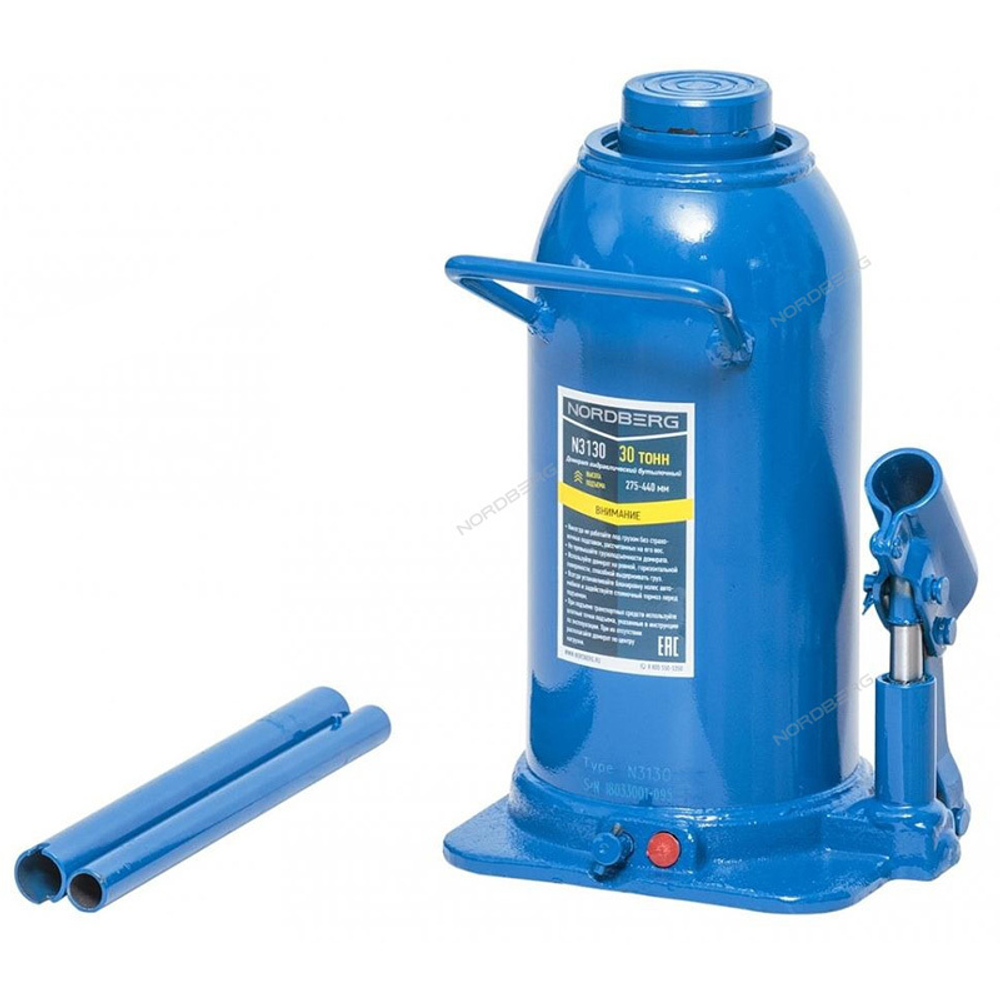 NORDBERG (N3130) Домкрат бутылочный, г/п 30 т