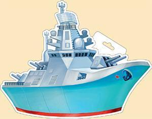 Вырубка "КОРАБЛЬ" 314*414мм