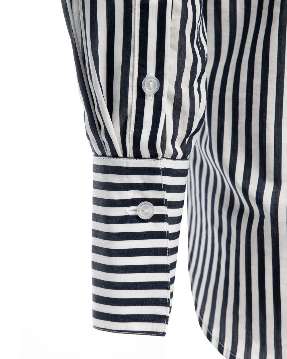 Рубашка из итальянского хлопка в полоску