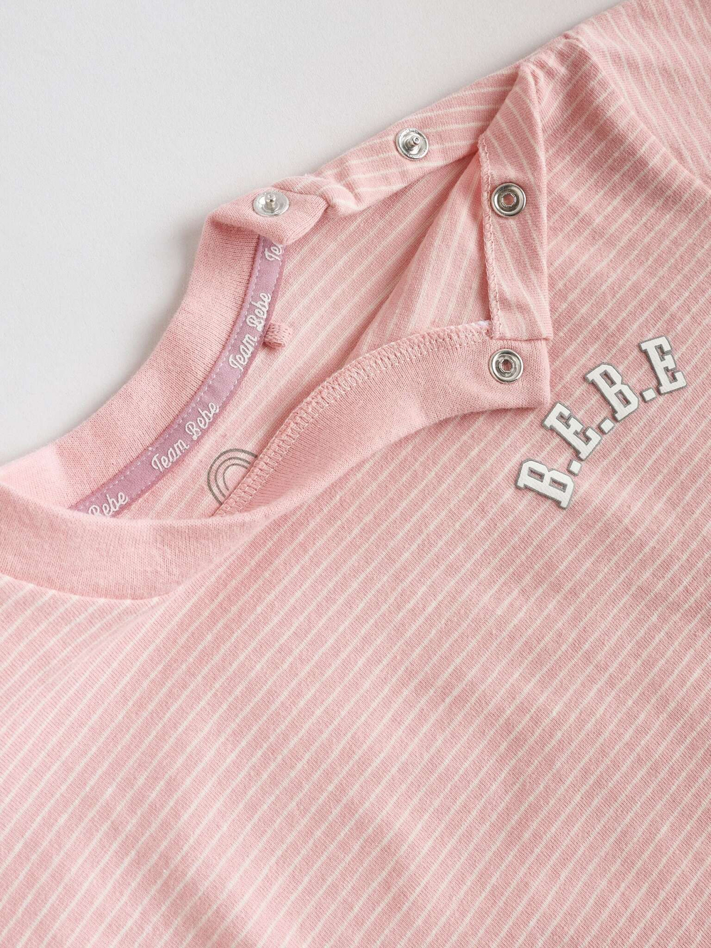 Футболка и шорты в комплекте для малышей Next AG4-644, 3 шт., Розовый, Салатовый