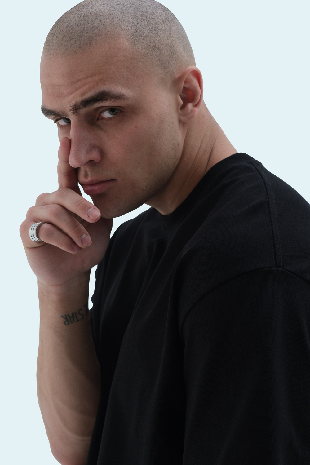 Футболка оверсайз | black