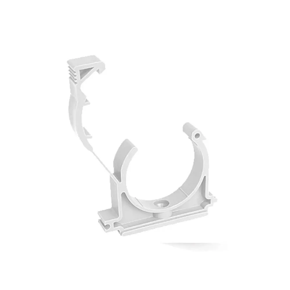 Опора для труб с защелкой PPR 25,  белый, РТП (19747)