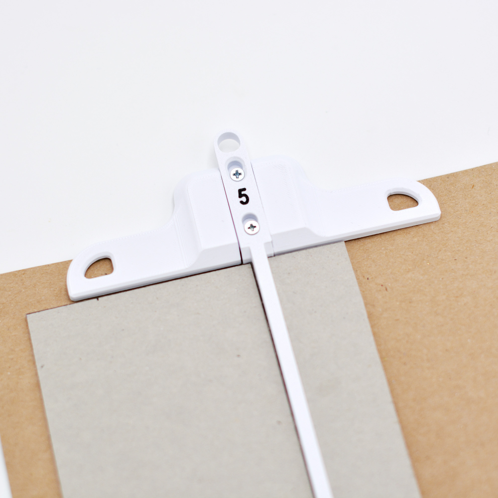 Модульный инструмент для создания отступа корешка / Белый холодный