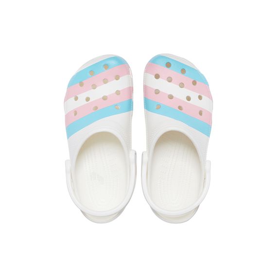 Crocs Classic 'White Pink Blue'