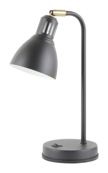 2084ATL SAND BLACK+ANTIQUE BRASS (1/18) Наст.Лампа NW