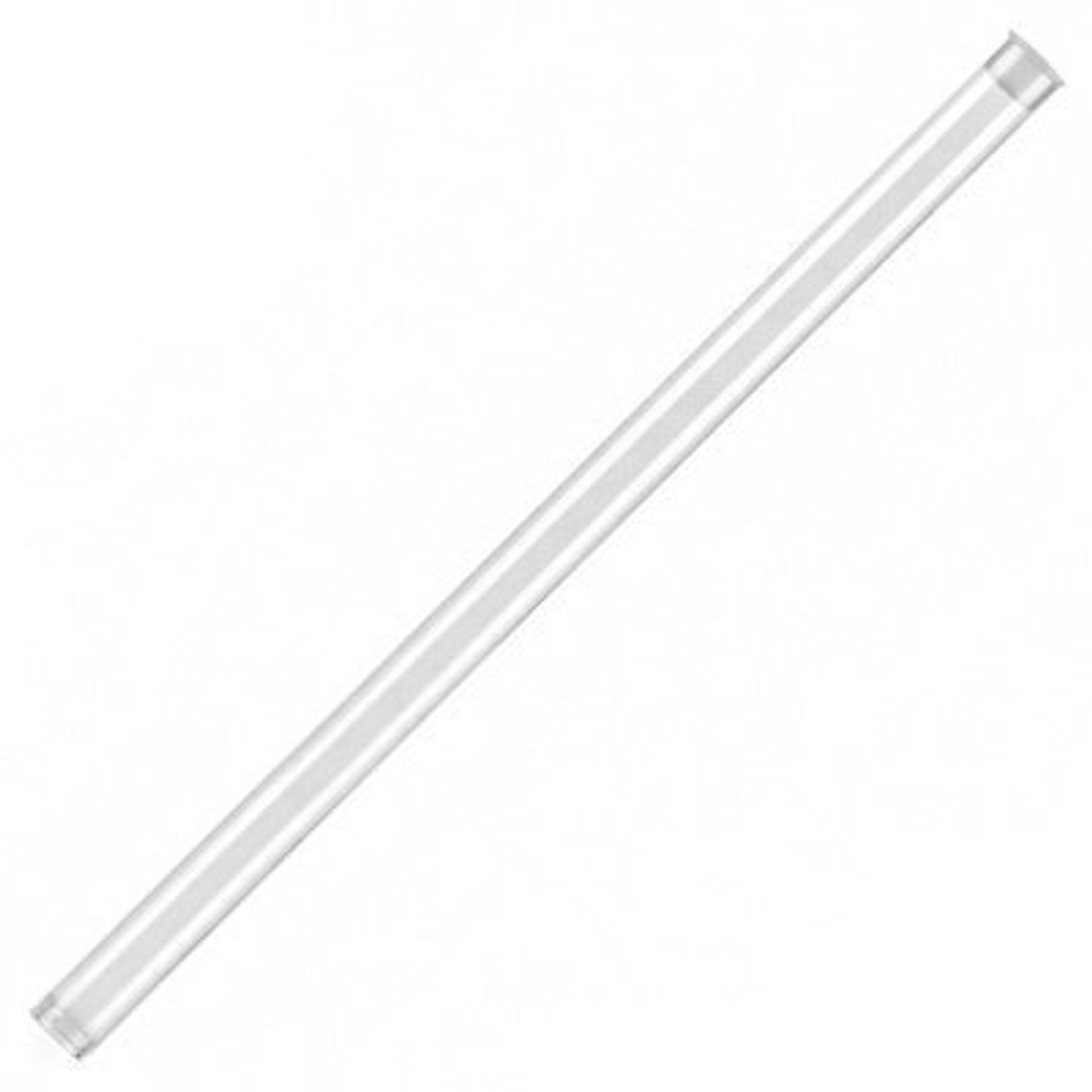 Туба для кистей пластиковая узкая 10мм, длина 200 мм