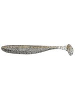 Приманка силиконовая Keitech Easy Shiner 4" PAL #01 Chartreuse Red Flake, 3 упаковки по 7 штук