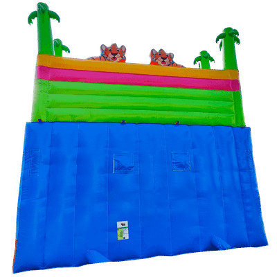 Коммерческий надувной батут «Тигриная страна 3», 10*5*5 м