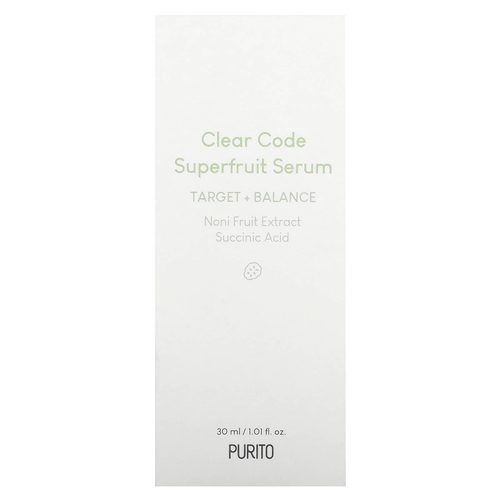 Purito, Clear Code Superfruit Serum, 30 мл (1,01 жидк. унц.)