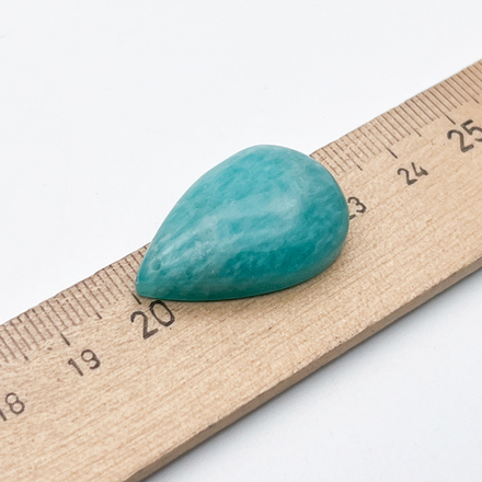 Амазонит, подвеска, размер камня 28*19 мм, цена за 1 шт