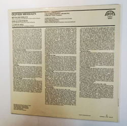 Винтажная виниловая пластинка LP Olivier Messiaen Yvonne Loriod Czech Philharmonic Orchestra Vaclav Neumann Oiseaux Exotiques Reveil Des Oiseaux La Bouscarle (GDR 1986)
