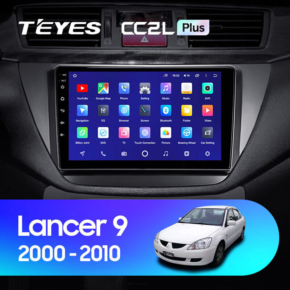 Teyes CC2L Plus 9" для Mitsubishi Lancer 2000-2010