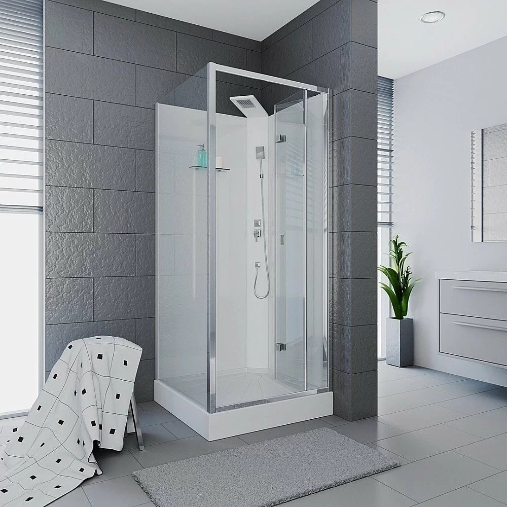 Душевая кабина Cerutti SPA Bella 90T 90x90 прозрачная/хром
