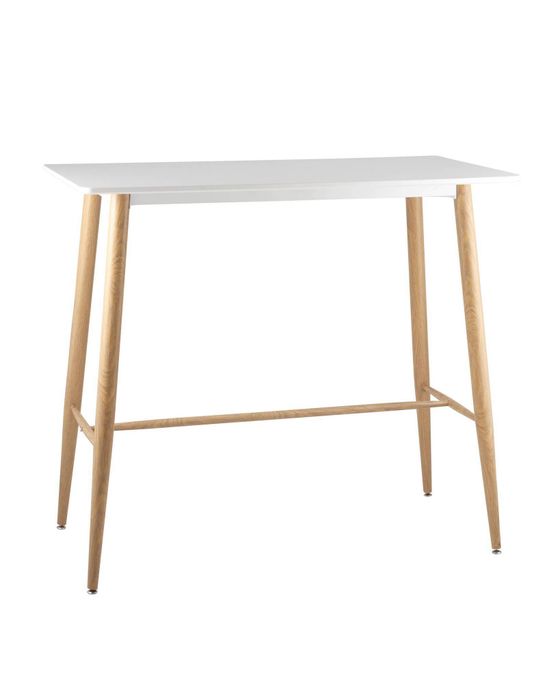 Стол барный DSW белый Stool Group