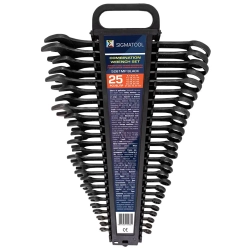 Ключи комбинированные, набор 25пр. (6-28, 30, 32мм) SIGMATOOL Sigmatool-5261MP BLACK