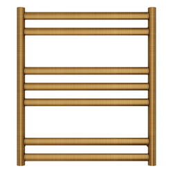 Полотенцесушитель водяной Lemark Status LM44607BR П7 500x600, бронза