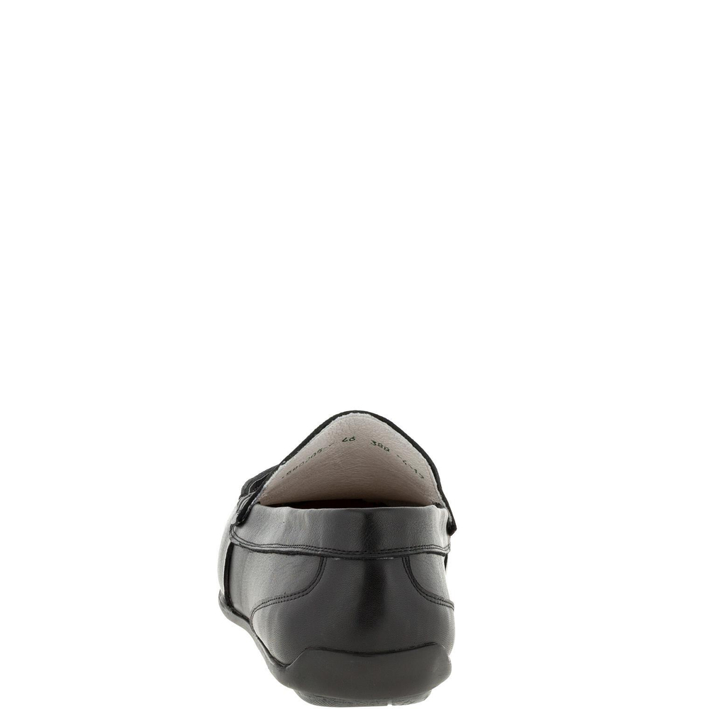 580205 Мокасины мужские кожа