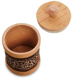 Народные промыслы BST-607 Туесок мал. (береста)