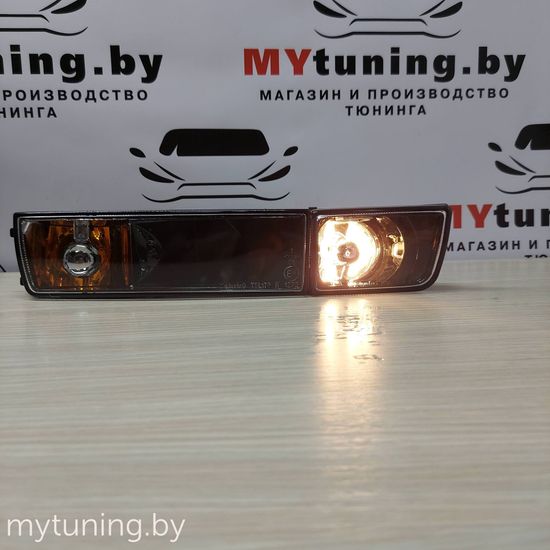 Поворотники с галогеном VW Golf 3 / Vento black