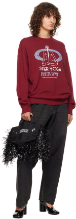 UNDERCOVER СУМКА КОМБИНИРОВАННАЯ ЧЕРНАЯ