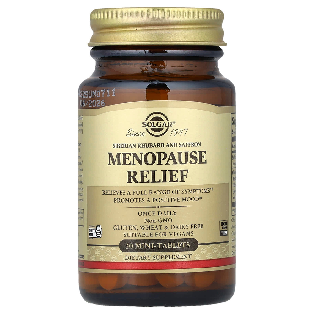 Solgar, средство для поддержки в период менопаузы, 30 мини-таблеток