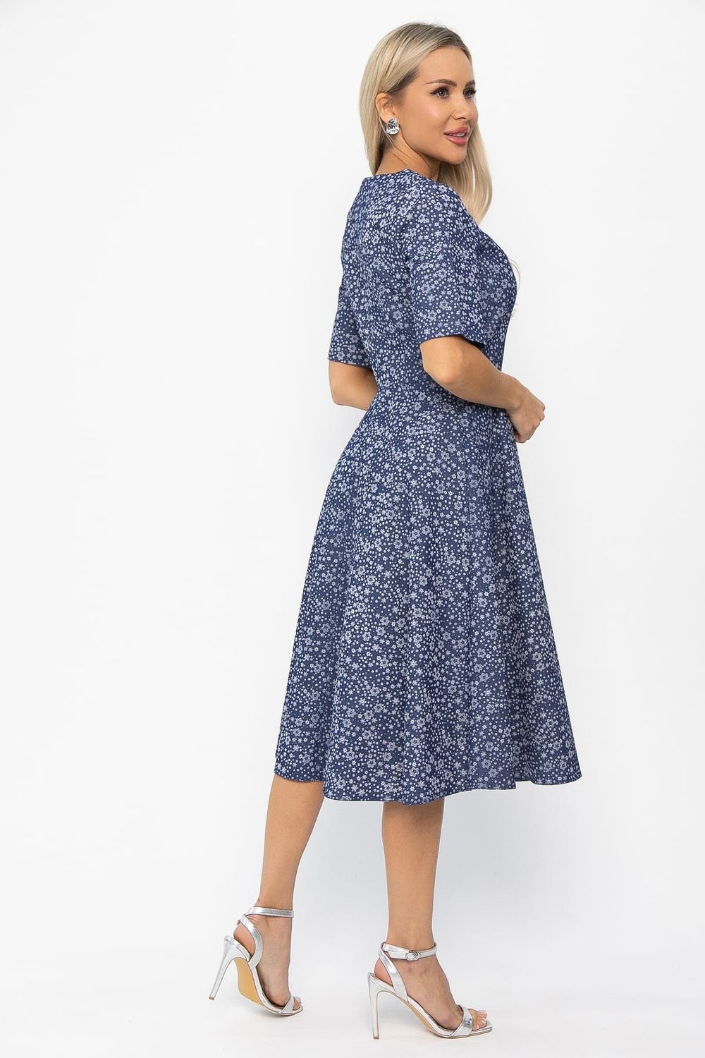 Платье Стиляги (синее) П13741-16М LT Collection