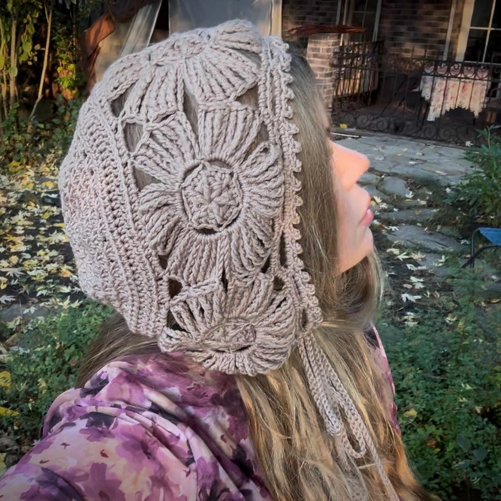 Видео мастер-класс по вязанию набора аксессуаров крючком "Цветы и листья"