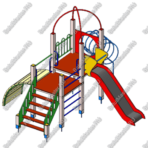 Детский игровой комплекс «В поиске приключений»