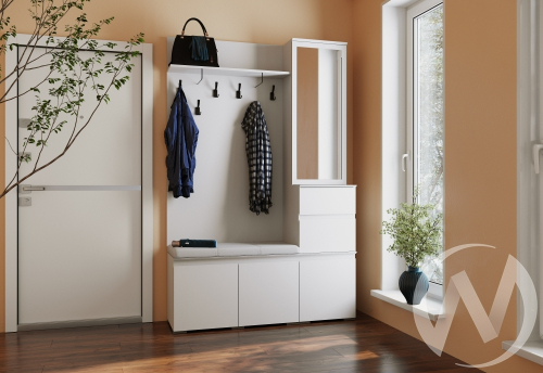 Прихожая "Плейона" (белый)