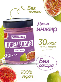 Фруктовый десерт "Джемалайз" инжир VEGALIZE