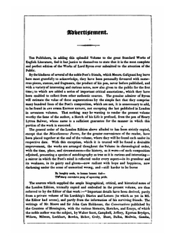 The complete works of lord Byron | George G. Byron; W.H.L.E. Bulwer