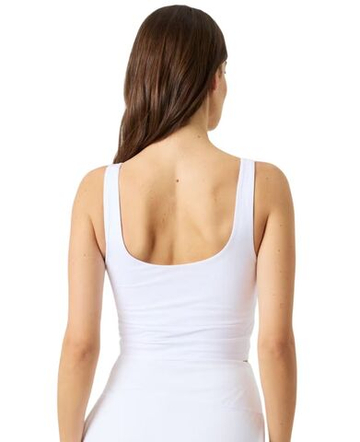 Женский топ теннисный Bjorn Borg Ace 2 in 1 Cropped - brilliant white