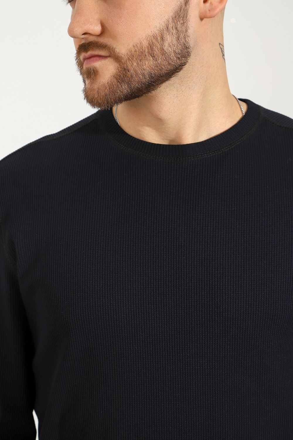 Джемпер мужской Лонг-4 Виотекс ЧЁРНЫЙ