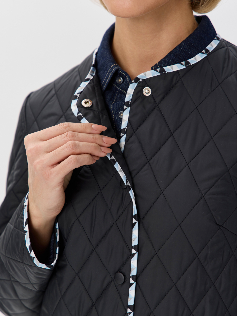 Куртка-жакет стеганая шанель на кнопках