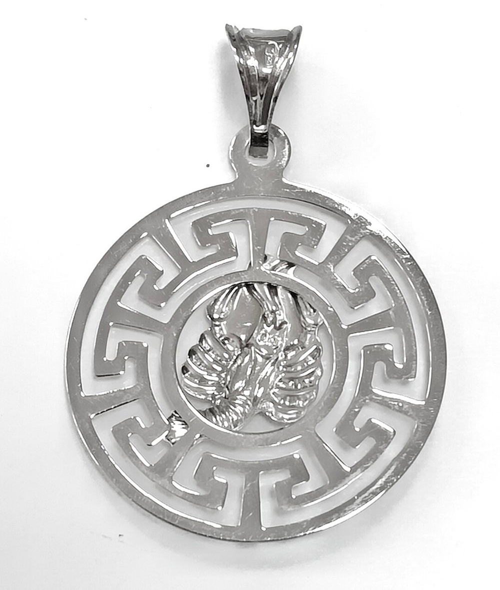 Ювелирная подвеска "Рак", серебро