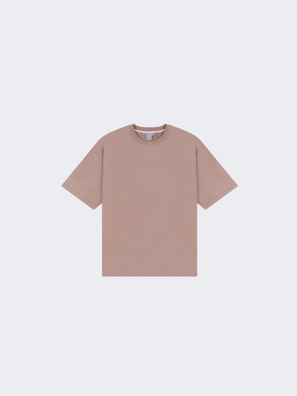 Футболка UNIFORM Relaxed пудровый