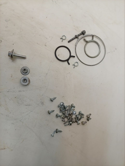 VMUF501B кт19 Крепеж, хомуты для стиральной машины Hotpoint-Ariston VMUF 501 B б/у