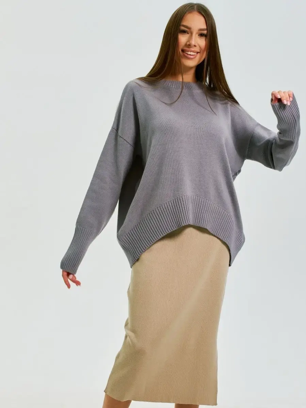 Джемпер для беременных и кормящих мам