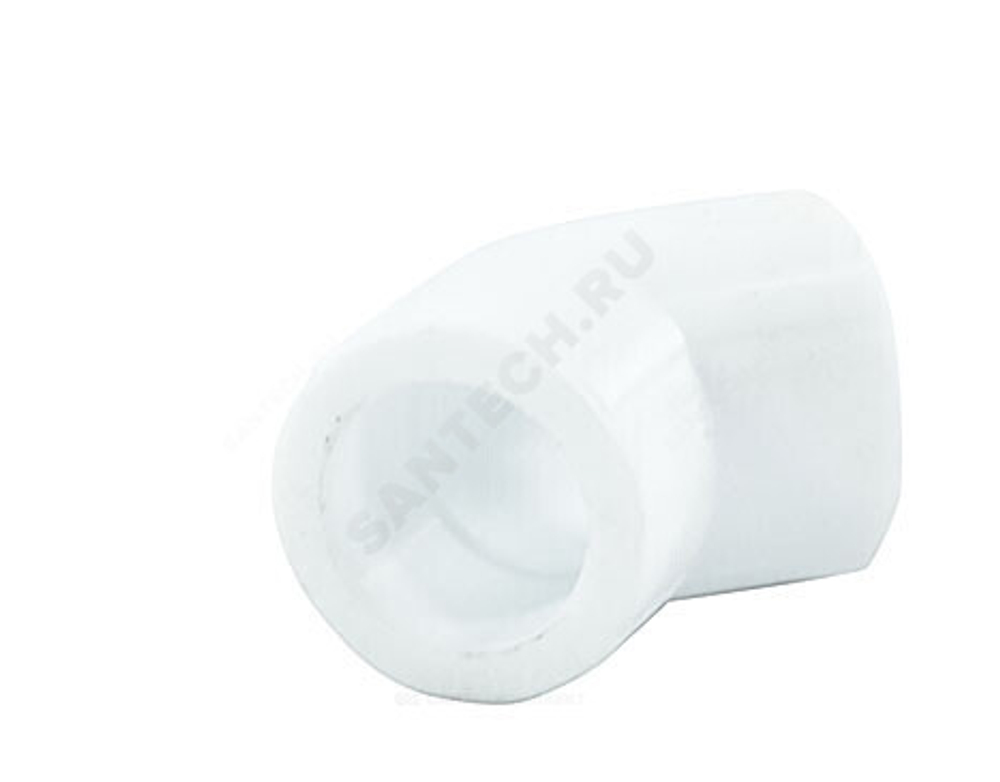 Угольник PP-R белый Дн 20х45гр PRO VALFEX 10107020-PRO