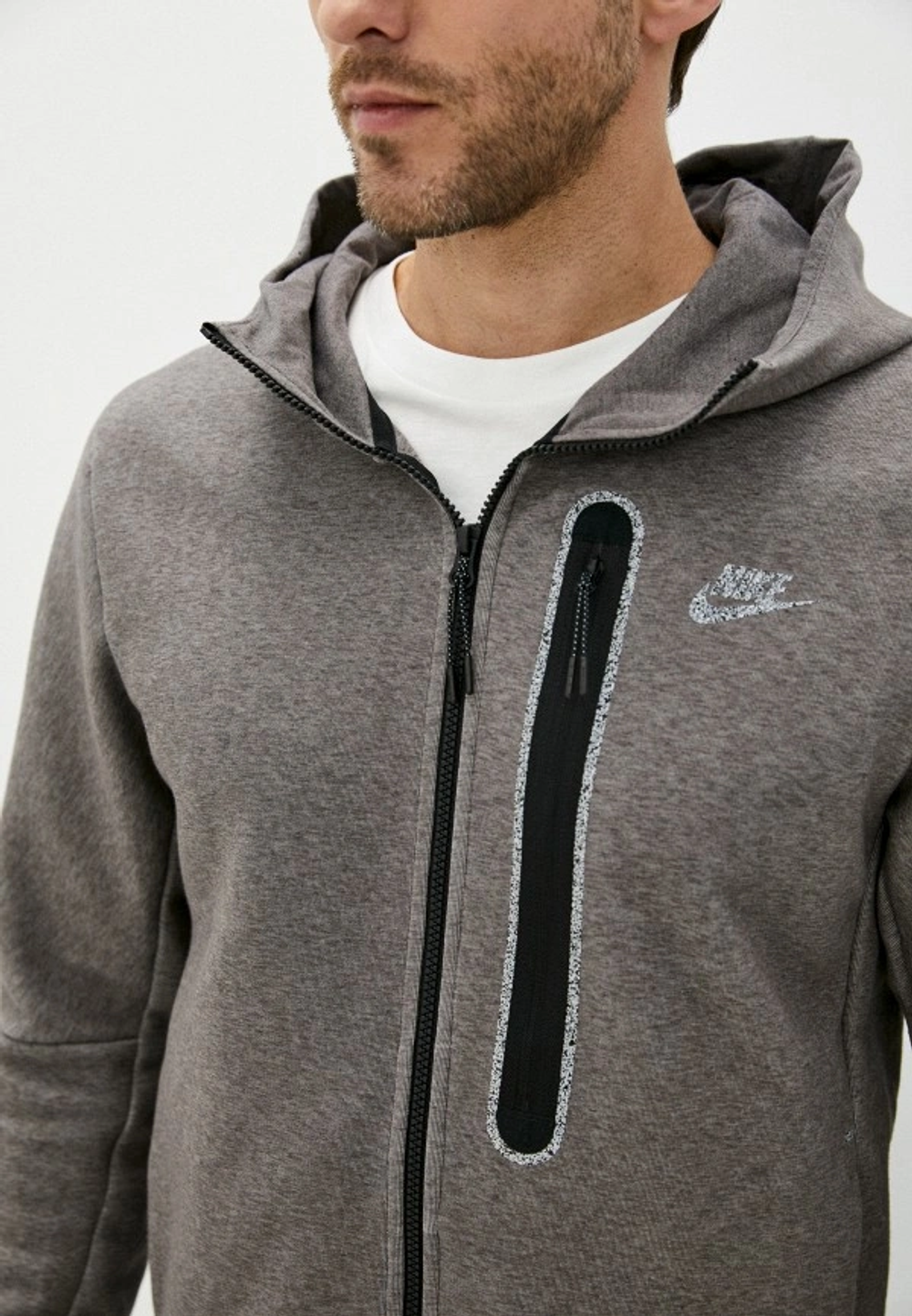 DD4688-004 Худи NIKE M NSW TCH FLC FZ HD