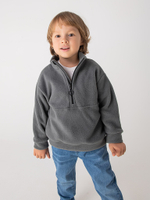 Олимпийка флисовая на молнии "Графитовый"