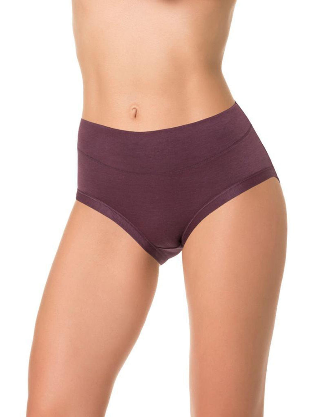 Трусы с высокой линией талии (Размер: XXXL) (Цвет: бежевый)