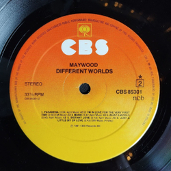 Винтажная виниловая пластинка LP Maywood Different Worlds (Швеция 1981)