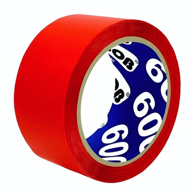 Лента упаковочная (скотч) UNIBOB 48 мм*66 м КРАСНАЯ 45мкм (комплект 6шт.)