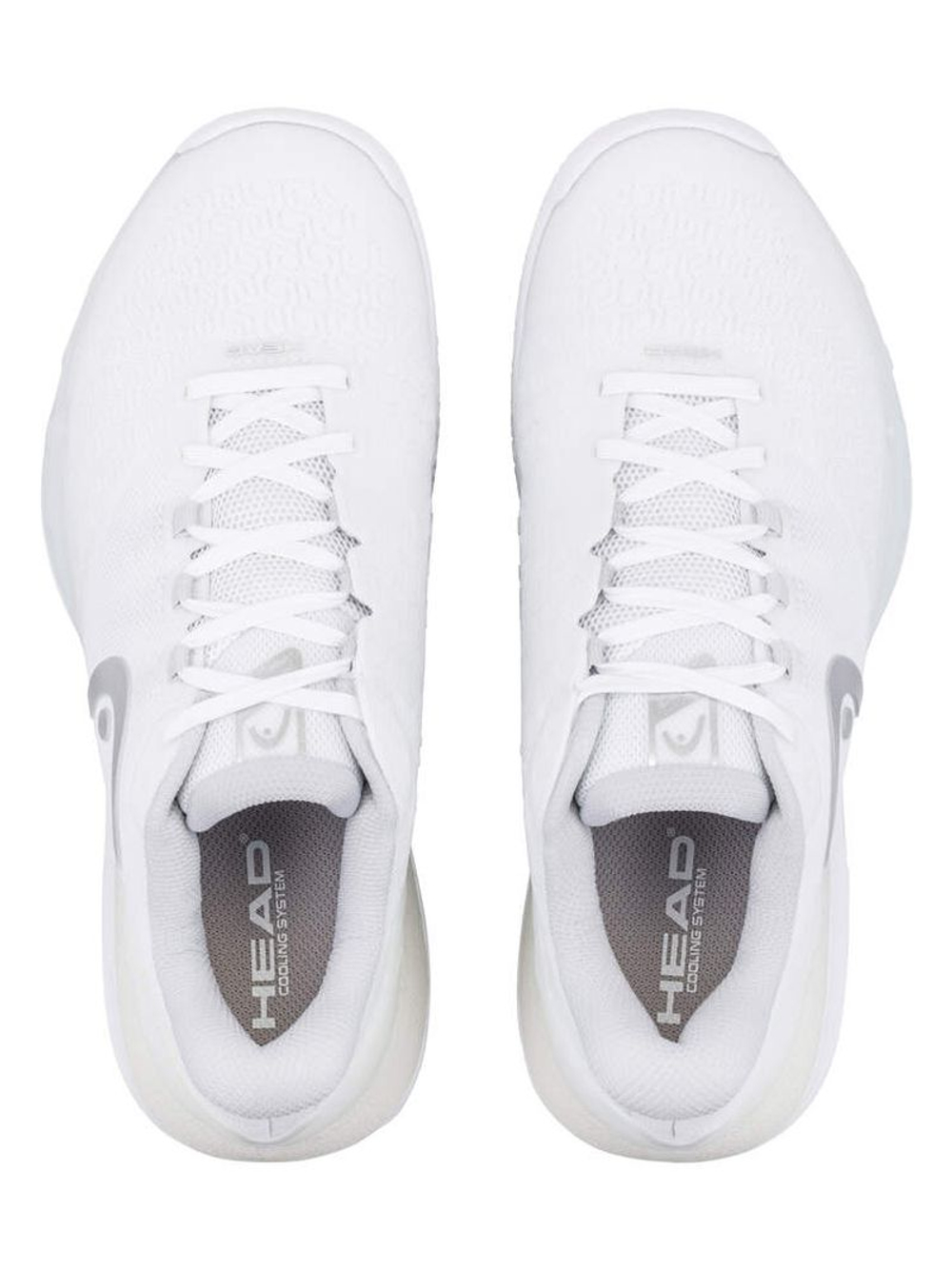 Женские теннисные кроссовки Head Revolt Pro 5.0 - white/light grey