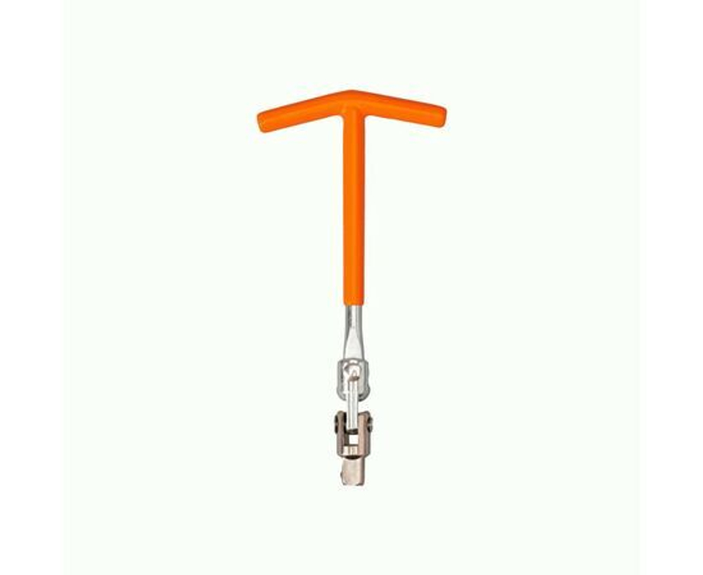 Ключ свечной Т-образный 25см с головками 16мм и 21мм