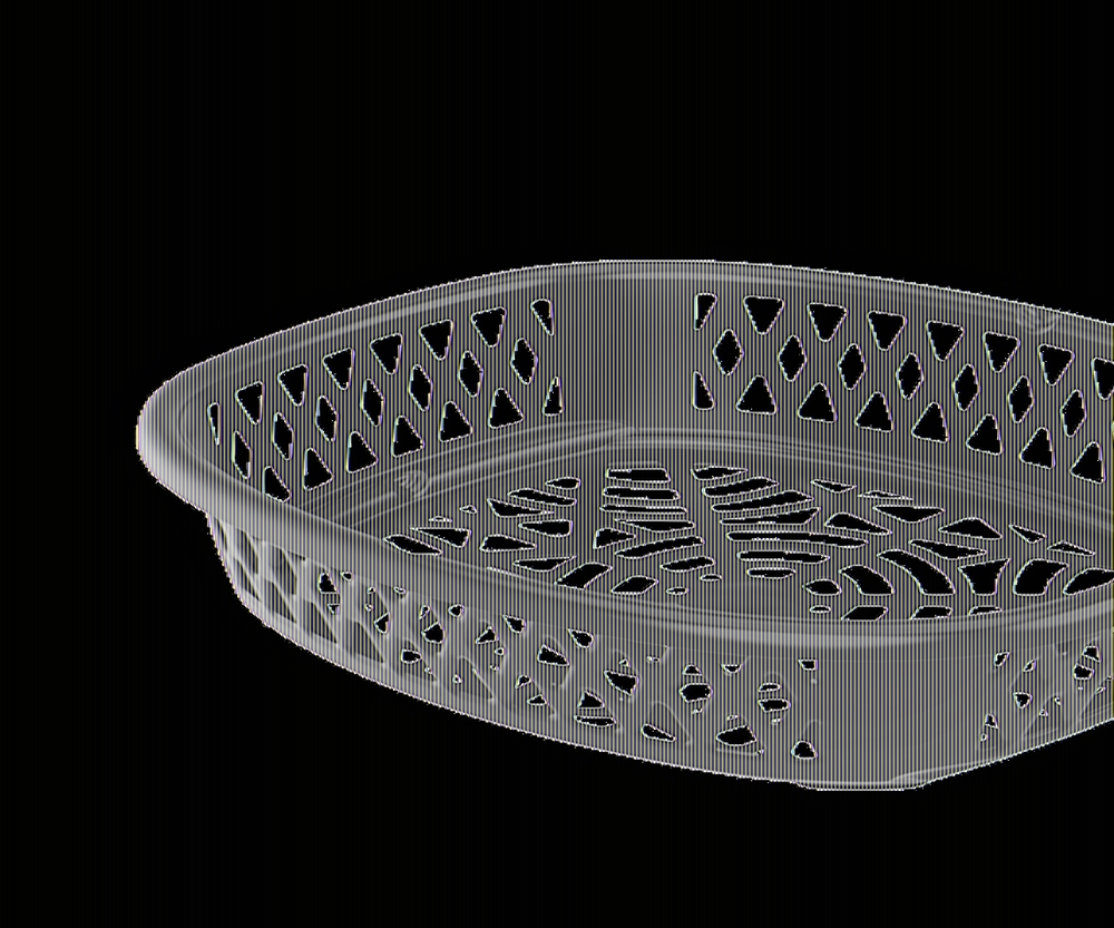 Корзинка для посадки луковичных овальная 306×270×75мм