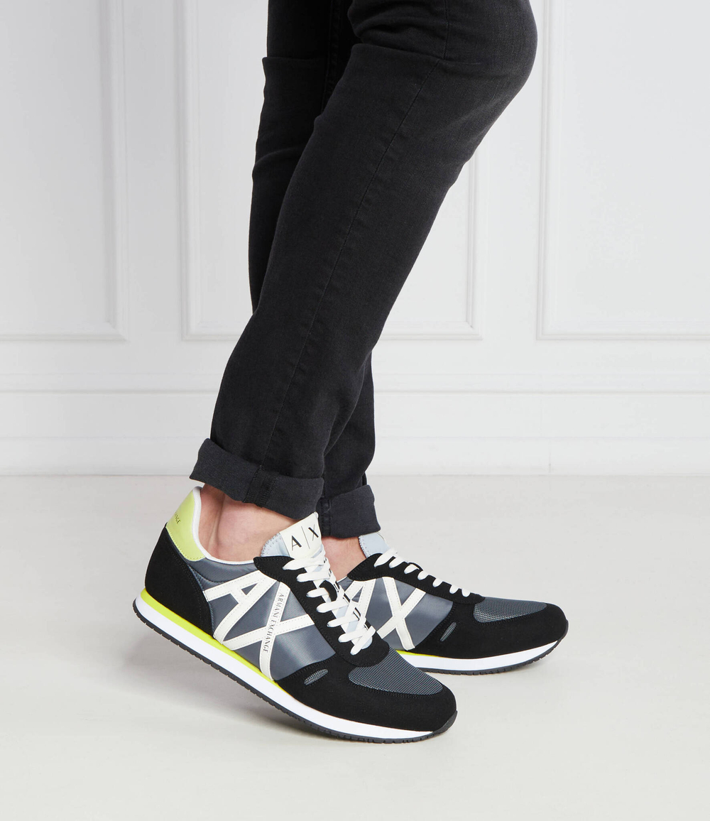 кроссовки Armani Exchange - черный(XUX017 XCC68)