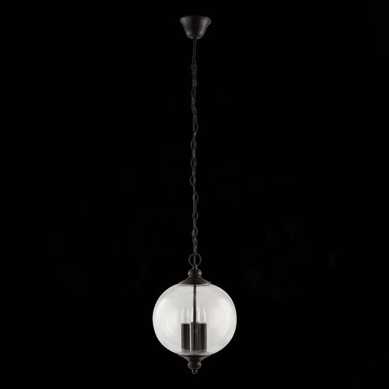 SL362.303.03 Светильник подвесной ST-Luce Черный/Прозрачный E14 3*60W LATERIA