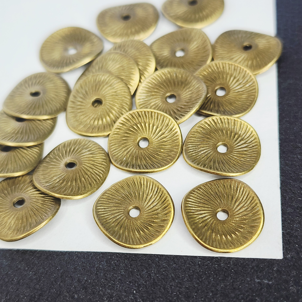 Бусина проставка, разделитель бусин, 15мм, бижутерный сплав